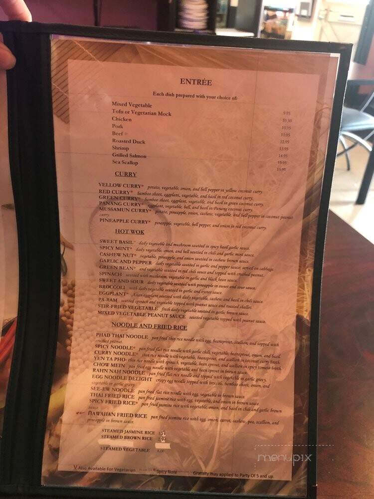 Thai Basil - Capitola, CA menu_pic