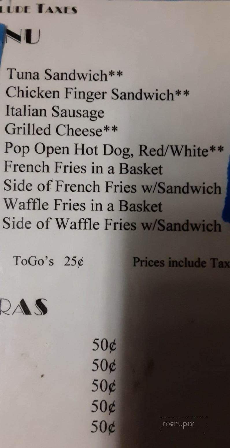Barnard Crossing Bar & Grill - Rochester, NY menu_pic