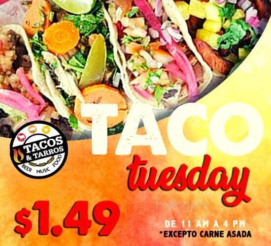 Tacos & Tarros - Nogales, AZ menu_pic