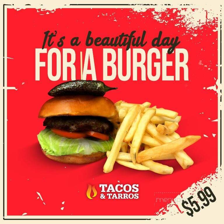 Tacos & Tarros - Nogales, AZ menu_pic