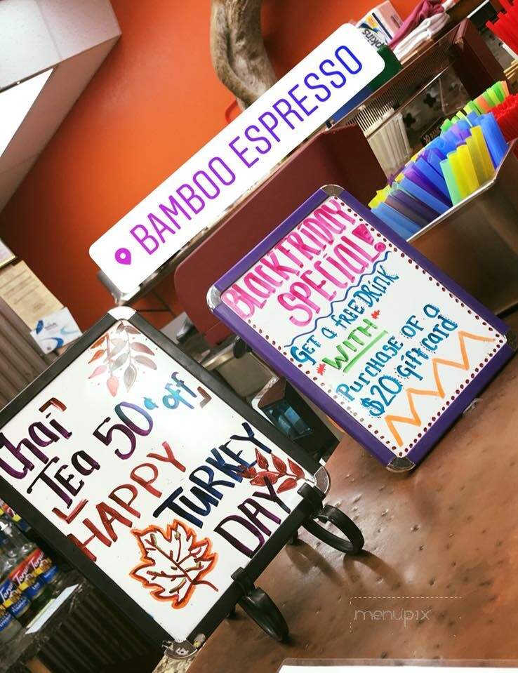Bamboo Espresso - Kalispell, MT menu_pic