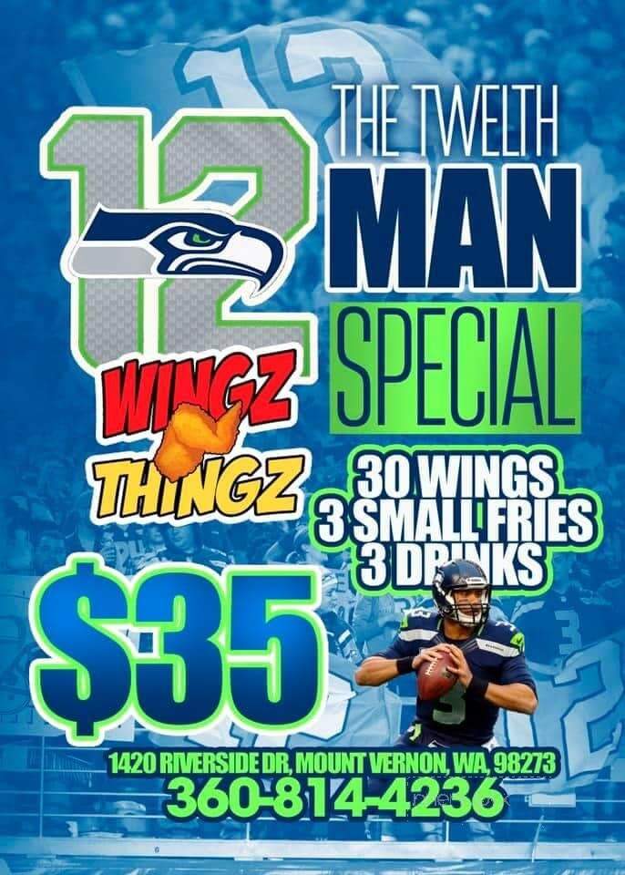Wingz and Thingz - Mount Vernon, WA menu_pic