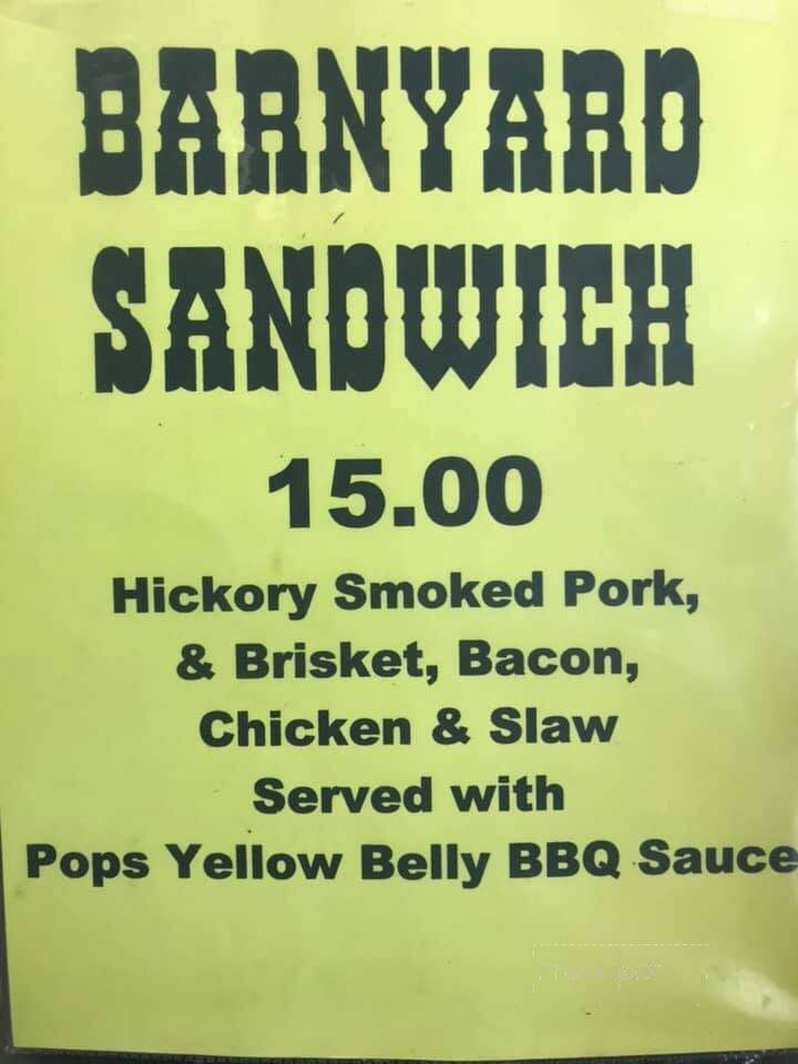 Smokin Pops - Quartzsite, AZ menu_pic