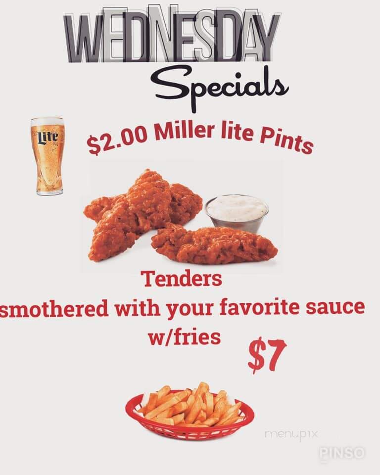 Milltown Inn Incorporated - Sayre, PA menu_pic