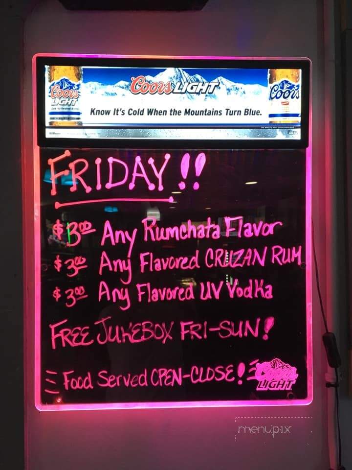 Athen Corner Pub Incorporated - Athens, IL menu_pic