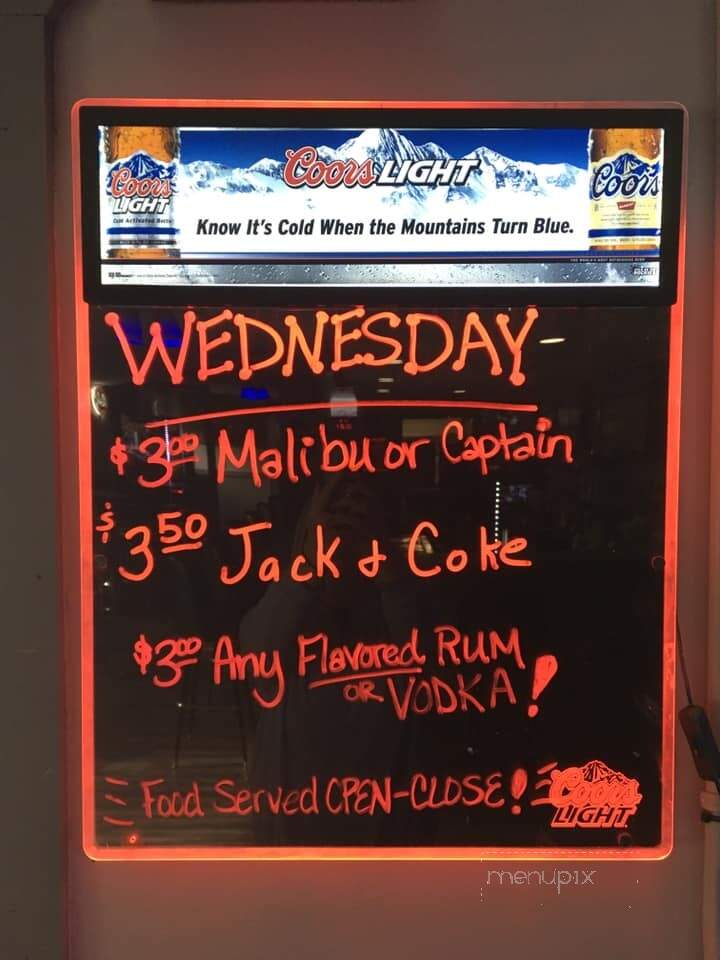 Athen Corner Pub Incorporated - Athens, IL menu_pic