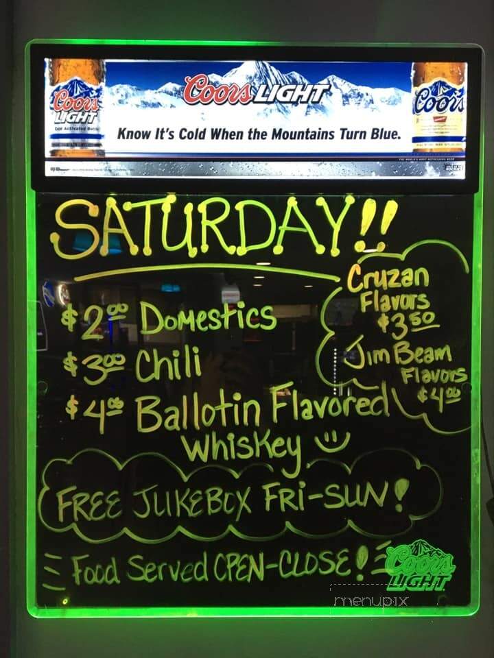 Athen Corner Pub Incorporated - Athens, IL menu_pic