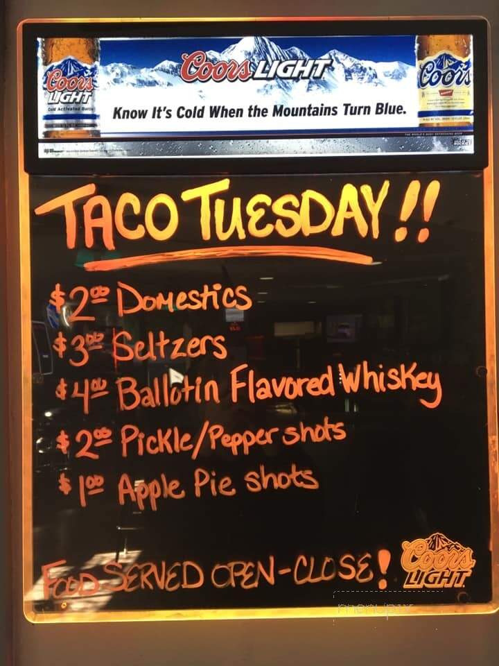 Athen Corner Pub Incorporated - Athens, IL menu_pic