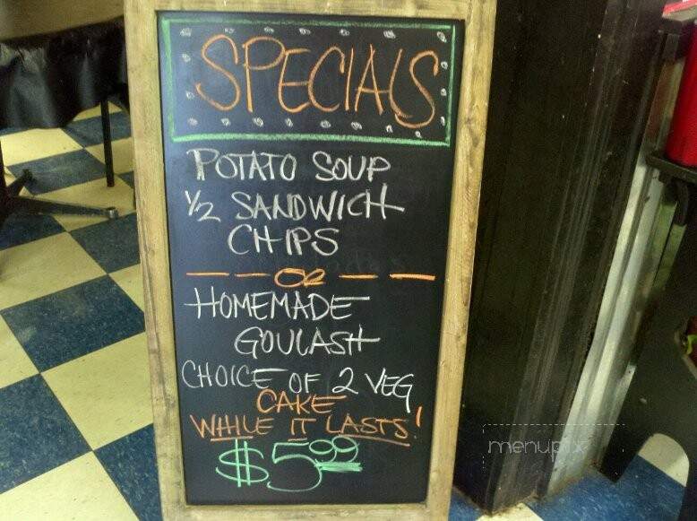 Pitt Stop Cafe - Kennedale, TX menu_pic