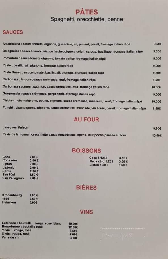 Ital Pizza - Vaughan, ON menu_pic