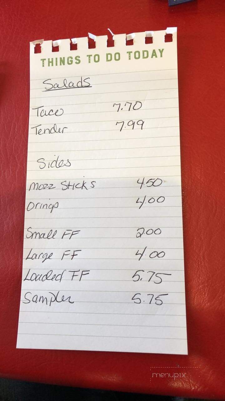 Burgh Ice Cream - South Otselic, NY menu_pic