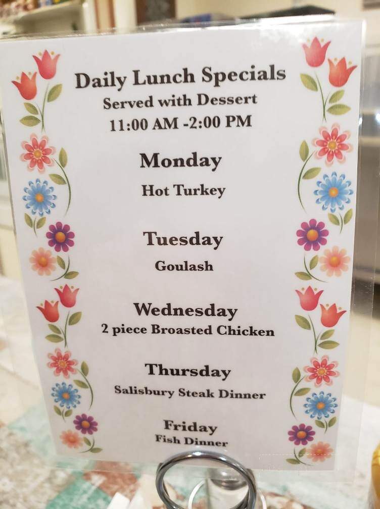 White Lake Cafe - White Lake, SD menu_pic