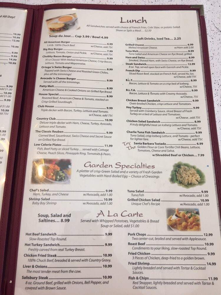Lompoc Restaurant - Lompoc, CA menu_pic
