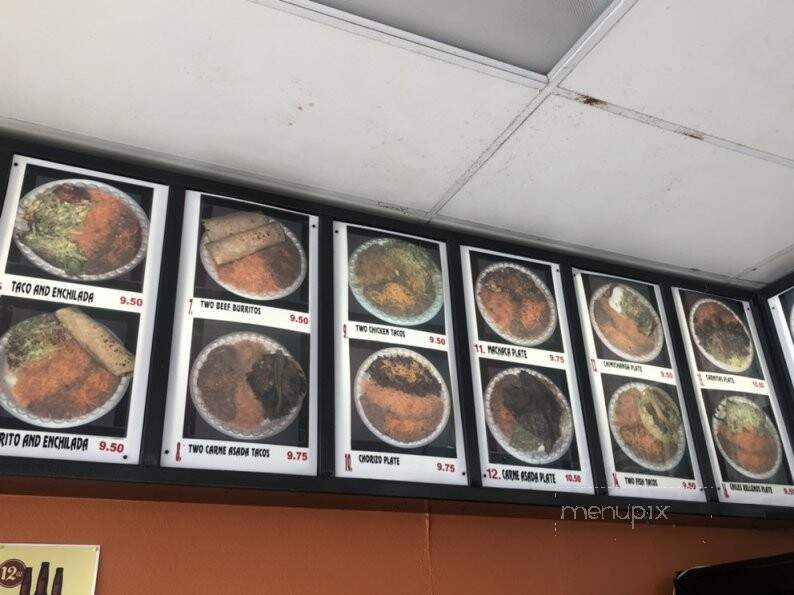 Victoria's Mexican Food - Oceanside, CA menu_pic