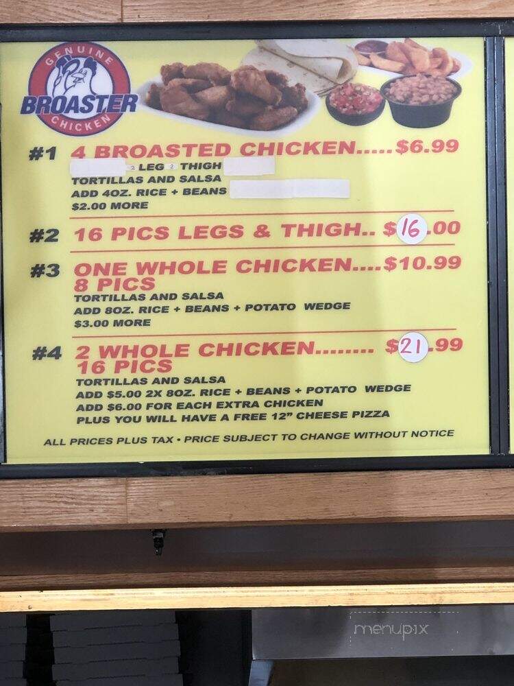 Pisa Pizza - Fontana, CA menu_pic