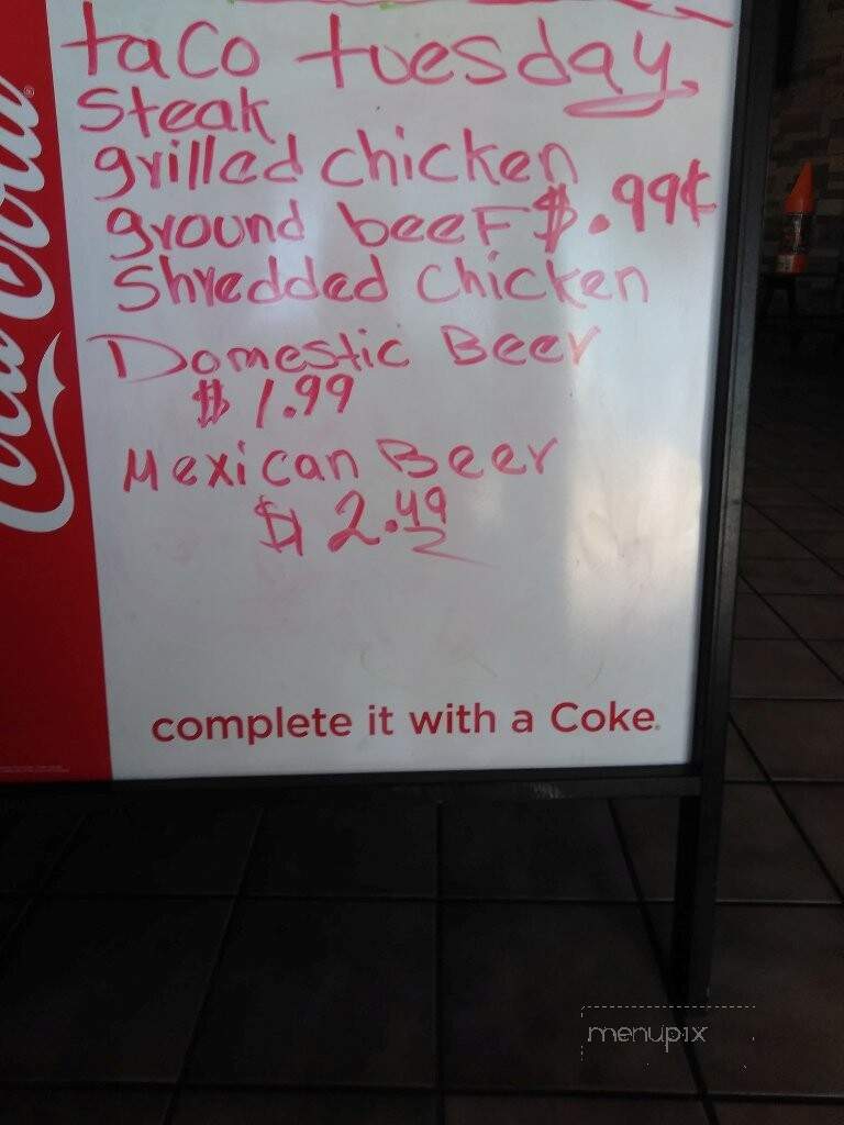 Cancun Mexico Grill - Medicine Lodge, KS menu_pic