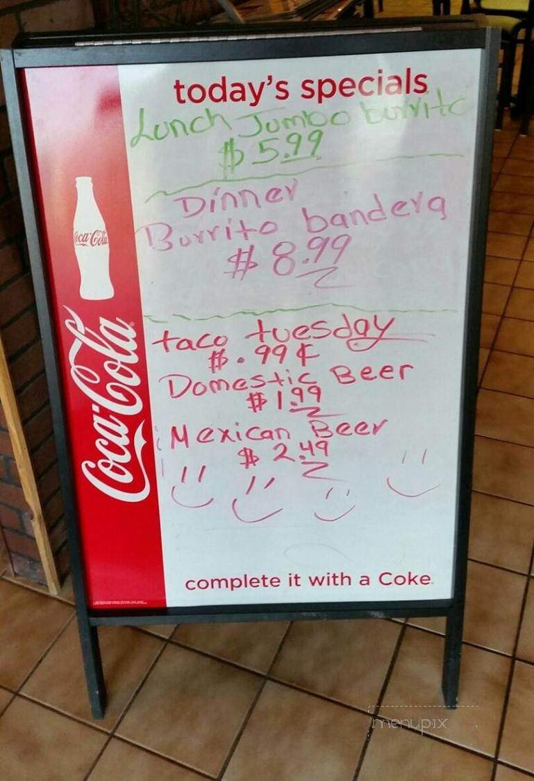 Cancun Mexico Grill - Medicine Lodge, KS menu_pic