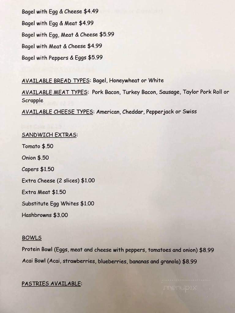 Borough Bagels - Doylestown, PA menu_pic
