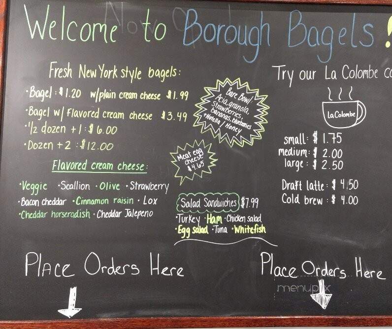 Borough Bagels - Doylestown, PA menu_pic