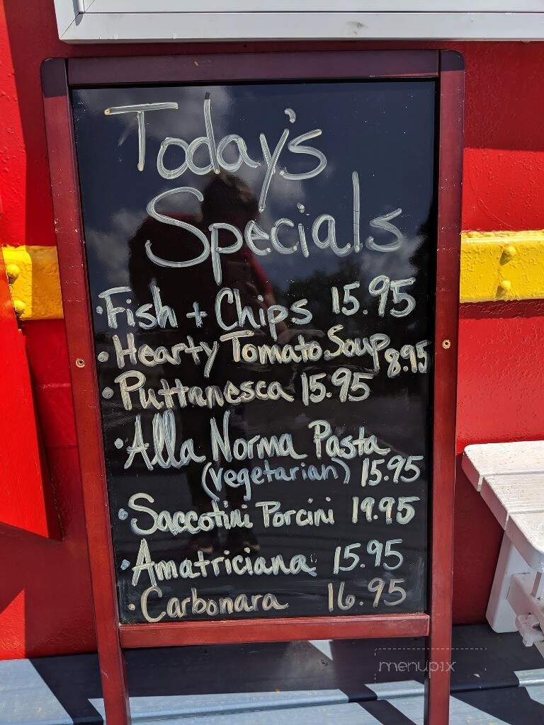 The Lobster Rail - Searsport, ME menu_pic
