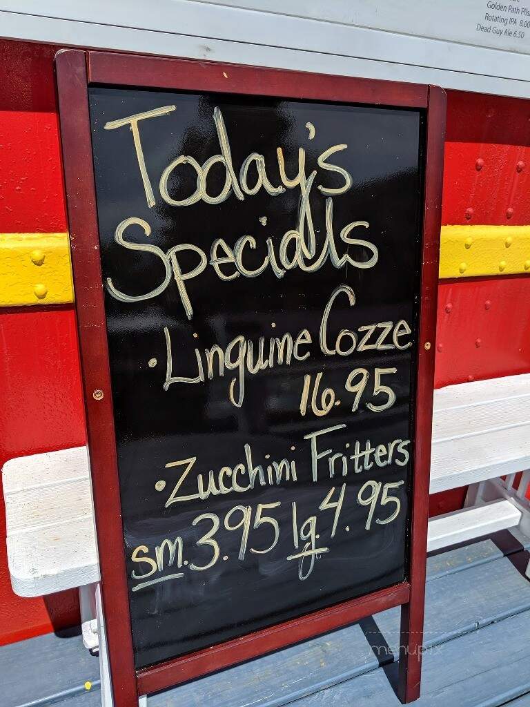 The Lobster Rail - Searsport, ME menu_pic