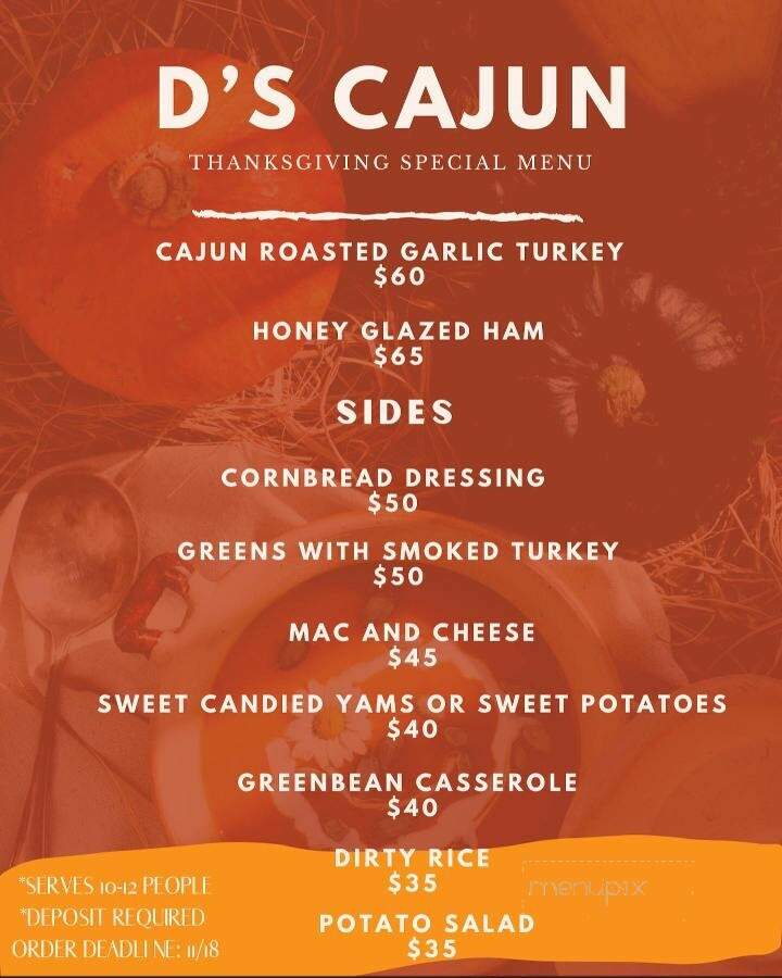 D's Cajun Eats and Barbecue - Houston, TX