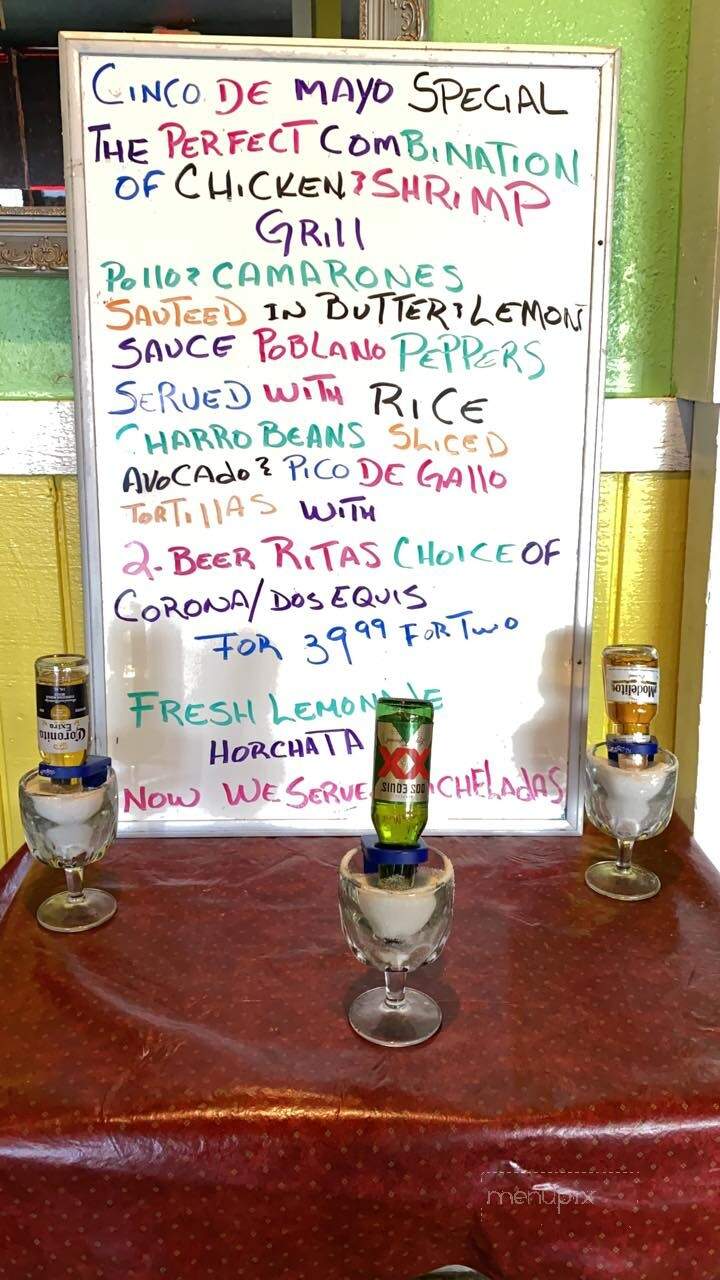 El Imperial Mexican Restaurant - Spring, TX menu_pic