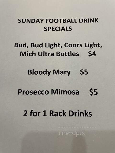 Hoops and Shots Bar and Grill - West Islip, NY menu_pic