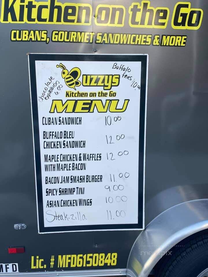 Buzzy's Kitchen On the Go - Trinity, FL menu_pic