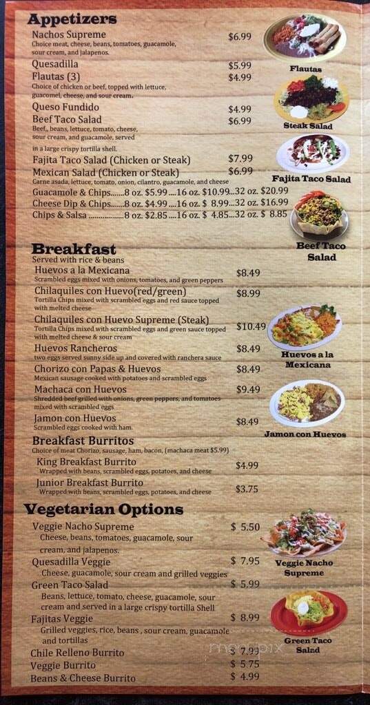 Habanero Grill - Morris, IL menu_pic