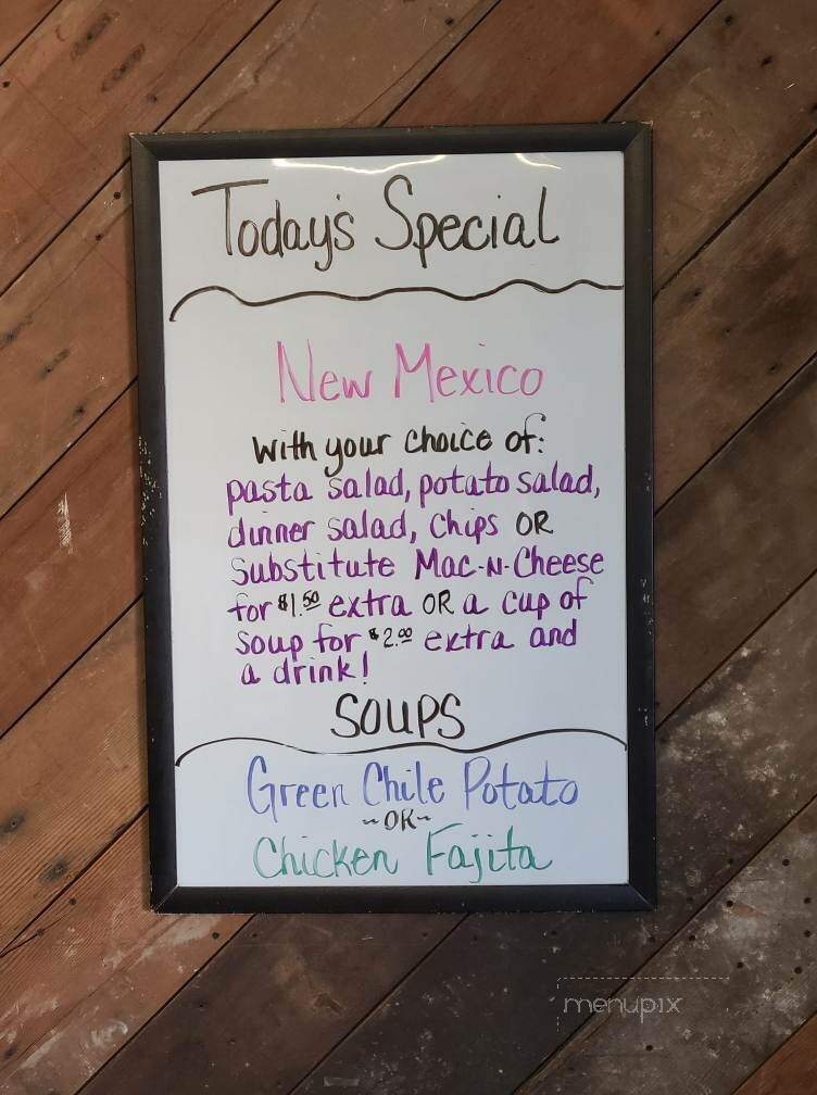 Lunch Box - Clovis, NM menu_pic