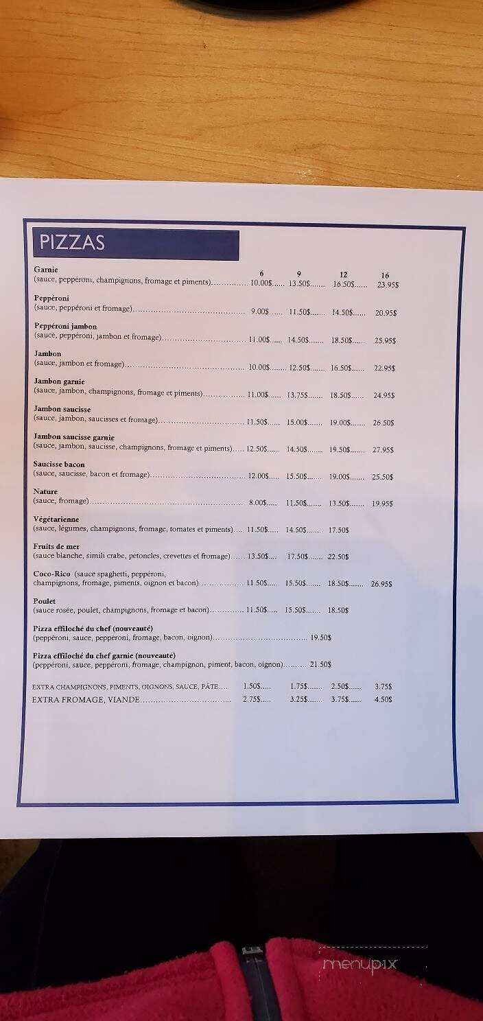 Restaurant Coco-Rico - Metabetchouan-Lac-A-La-Croix, QC menu_pic