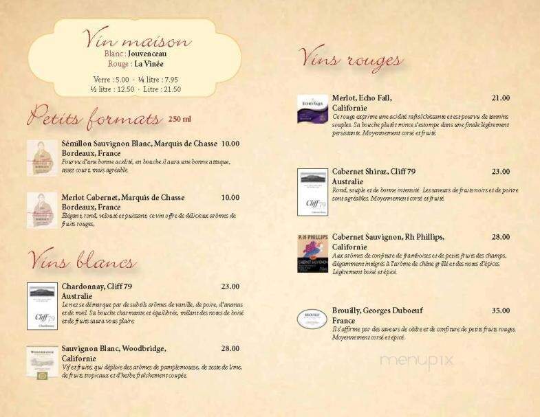 Restaurant Coco-Rico - Metabetchouan-Lac-A-La-Croix, QC menu_pic
