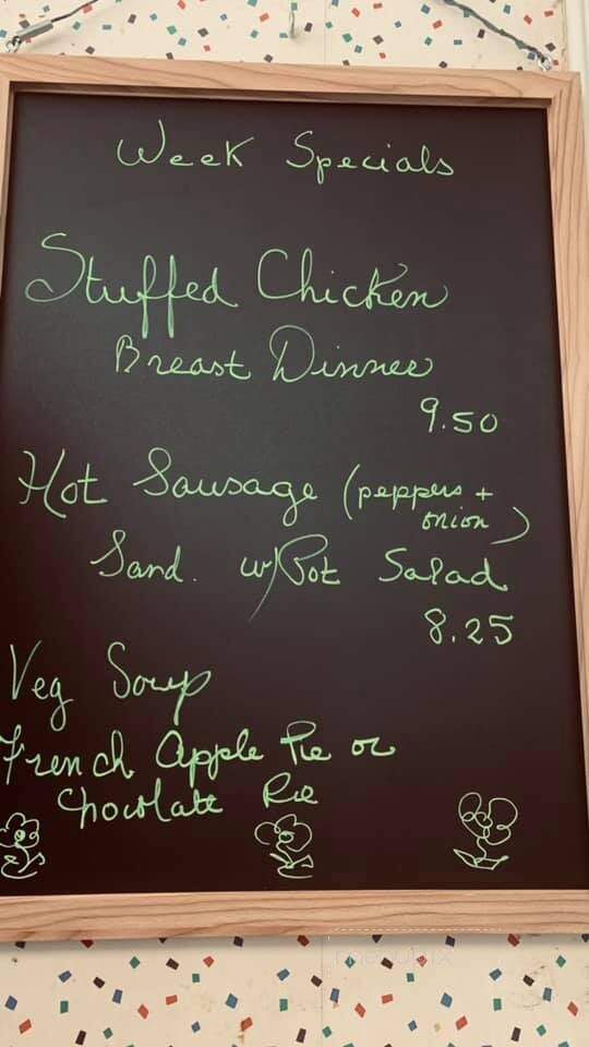 Elm Street Luncheonette - Pittsfield, MA menu_pic