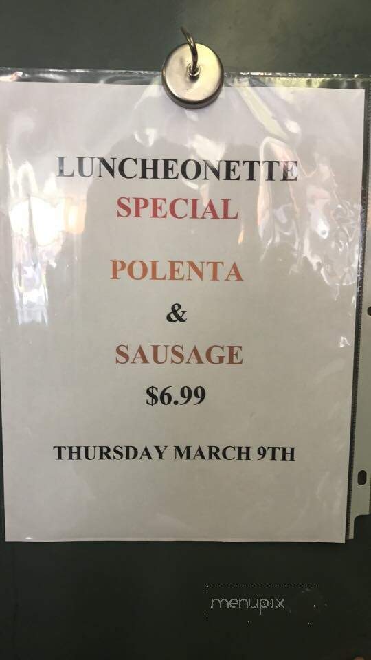 Elm Street Luncheonette - Pittsfield, MA menu_pic
