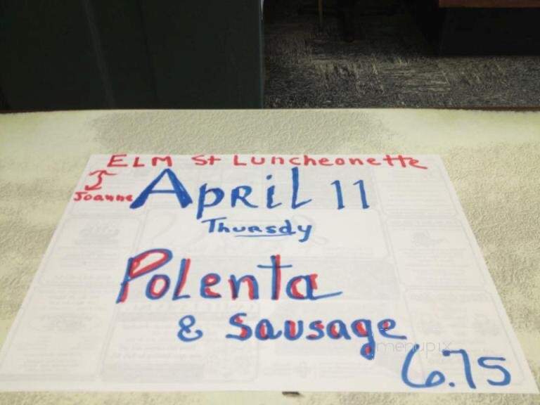 Elm Street Luncheonette - Pittsfield, MA