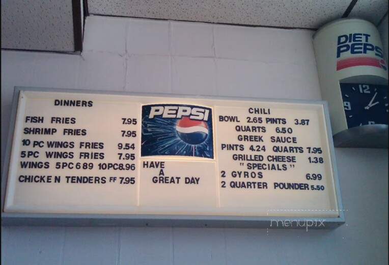 Red Hot - Erie, PA menu_pic