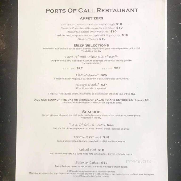 Ports Of Call Restaurant - Tacoma, WA