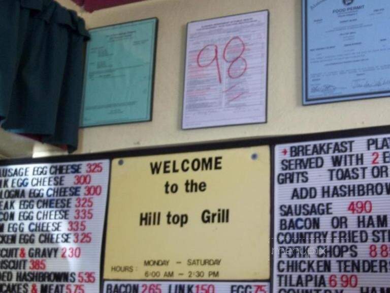 Hilltop Grill - Union Springs, AL