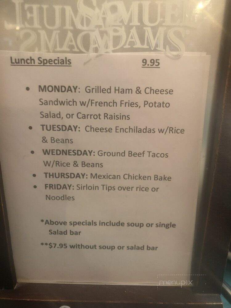 Hannah's Restaurant - San Bernardino, CA menu_pic