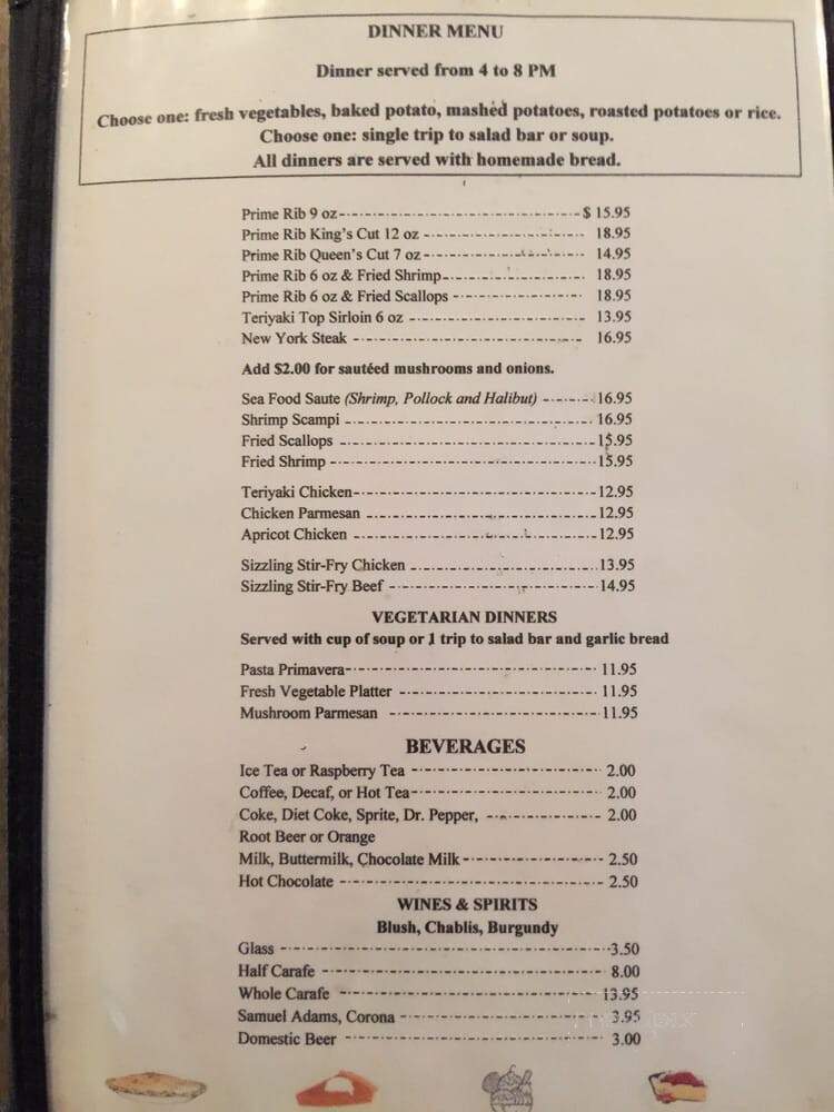 Hannah's Restaurant - San Bernardino, CA menu_pic