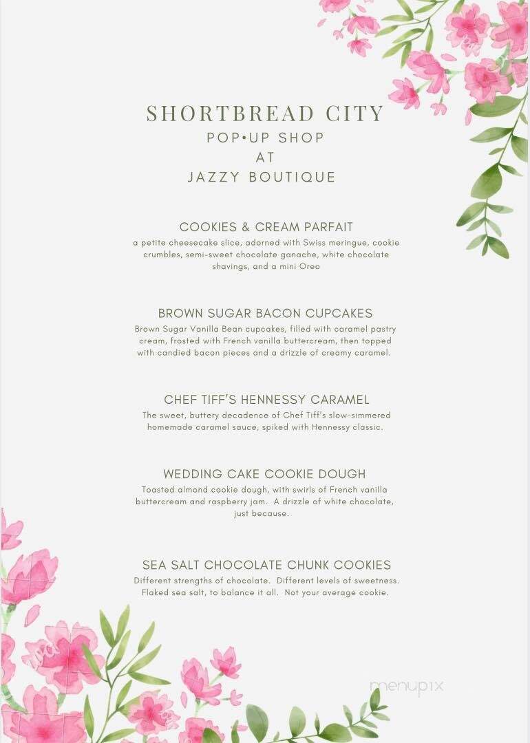 Shortbread City - Monessen, PA menu_pic