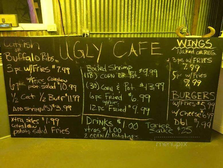 Ugly Cafe - Lecompte, LA menu_pic