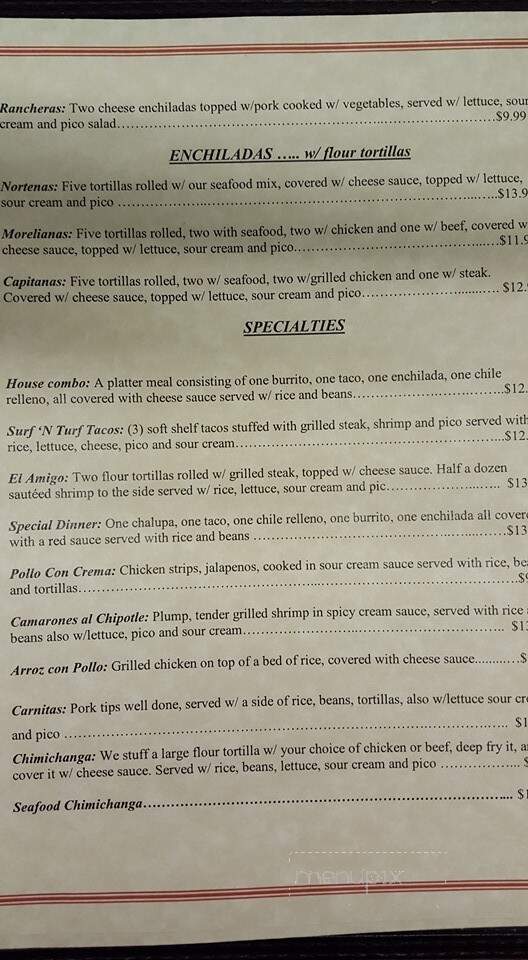 Latina's & Co - DuBois, PA menu_pic