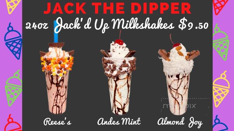 Jack the Dipper - Fletcher, NC menu_pic