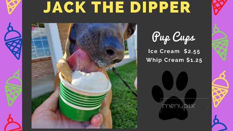 Jack the Dipper - Fletcher, NC menu_pic