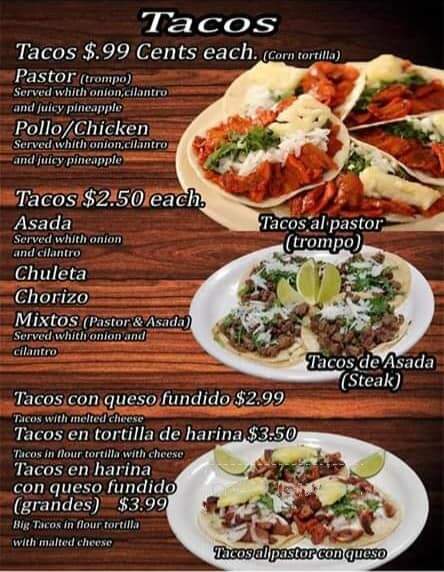 Taqueria Los Reyes - East St. Louis, IL menu_pic