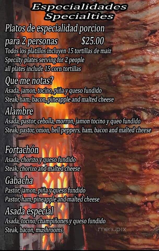 Taqueria Los Reyes - East St. Louis, IL menu_pic