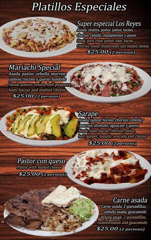 Taqueria Los Reyes - East St. Louis, IL menu_pic