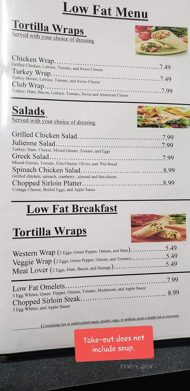 Cortina's Family Restaurant - Cleveland, OH menu_pic